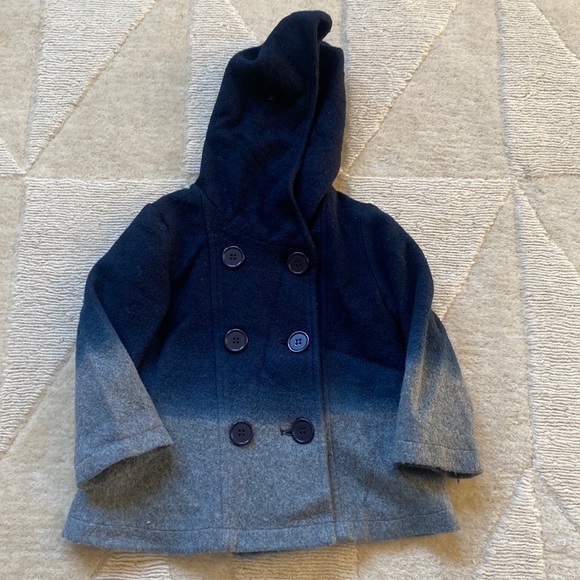 Splendid Ombre Pea Coat Size 18-24M NWT